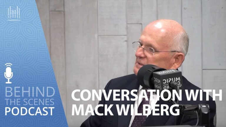 Behind-the-scenes with Mack Wilberg, Conductor of the Tabernacle Choir at Temple Square