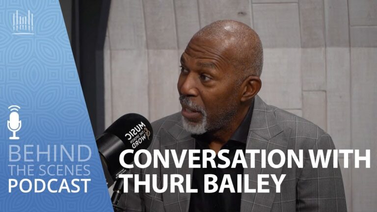 Behind-the-scenes with Thurl Bailey, Greeter for Music & the Spoken Word