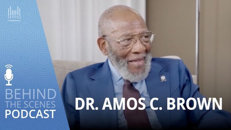 Behind the Scenes in Brazil: Dr. Amos C. Brown